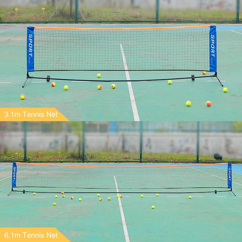 Faltbares Tennis-, Badminton- und Volleyballnetz