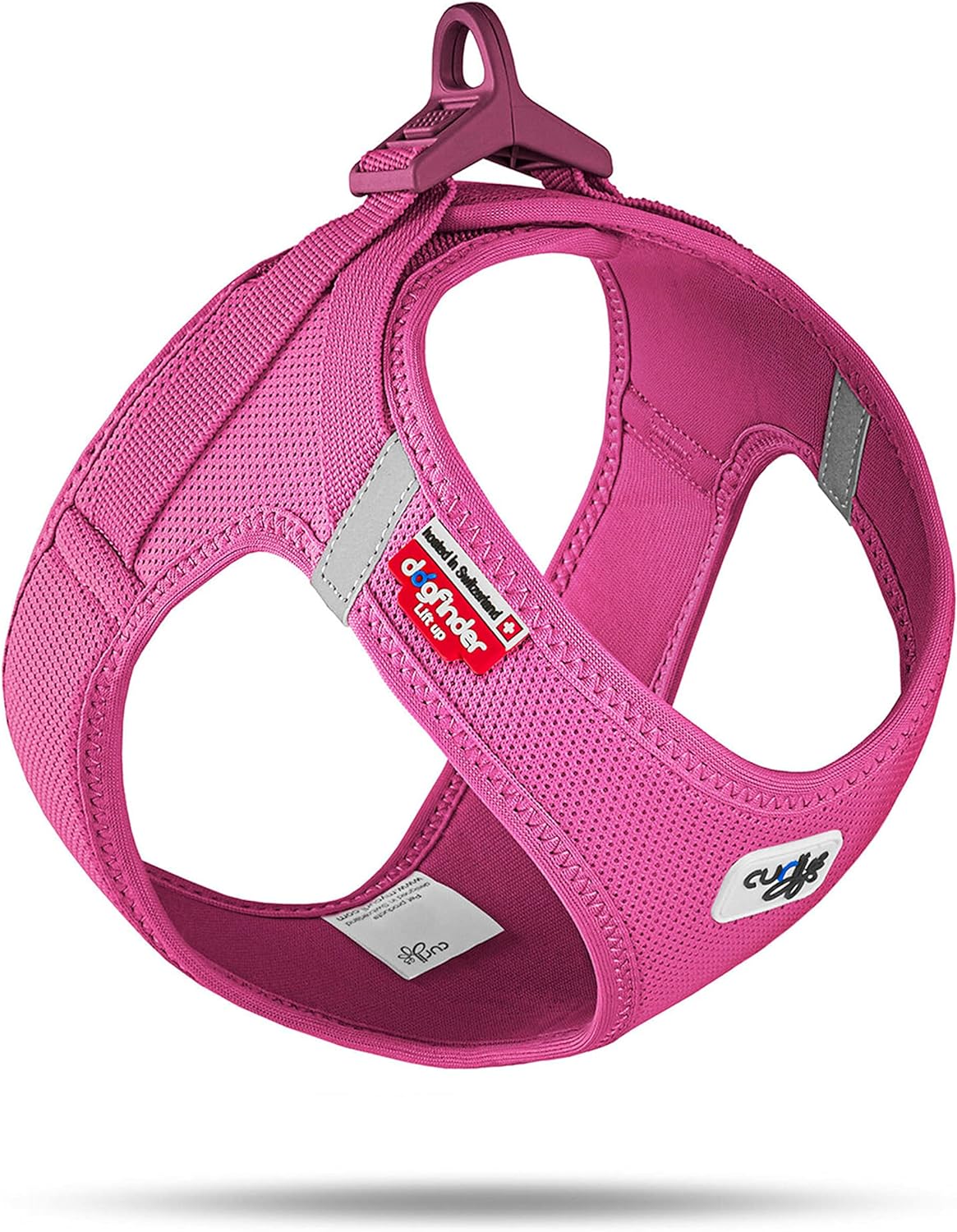 Geschirr Vest, Rosa (Fuchsia) M Einfarbig