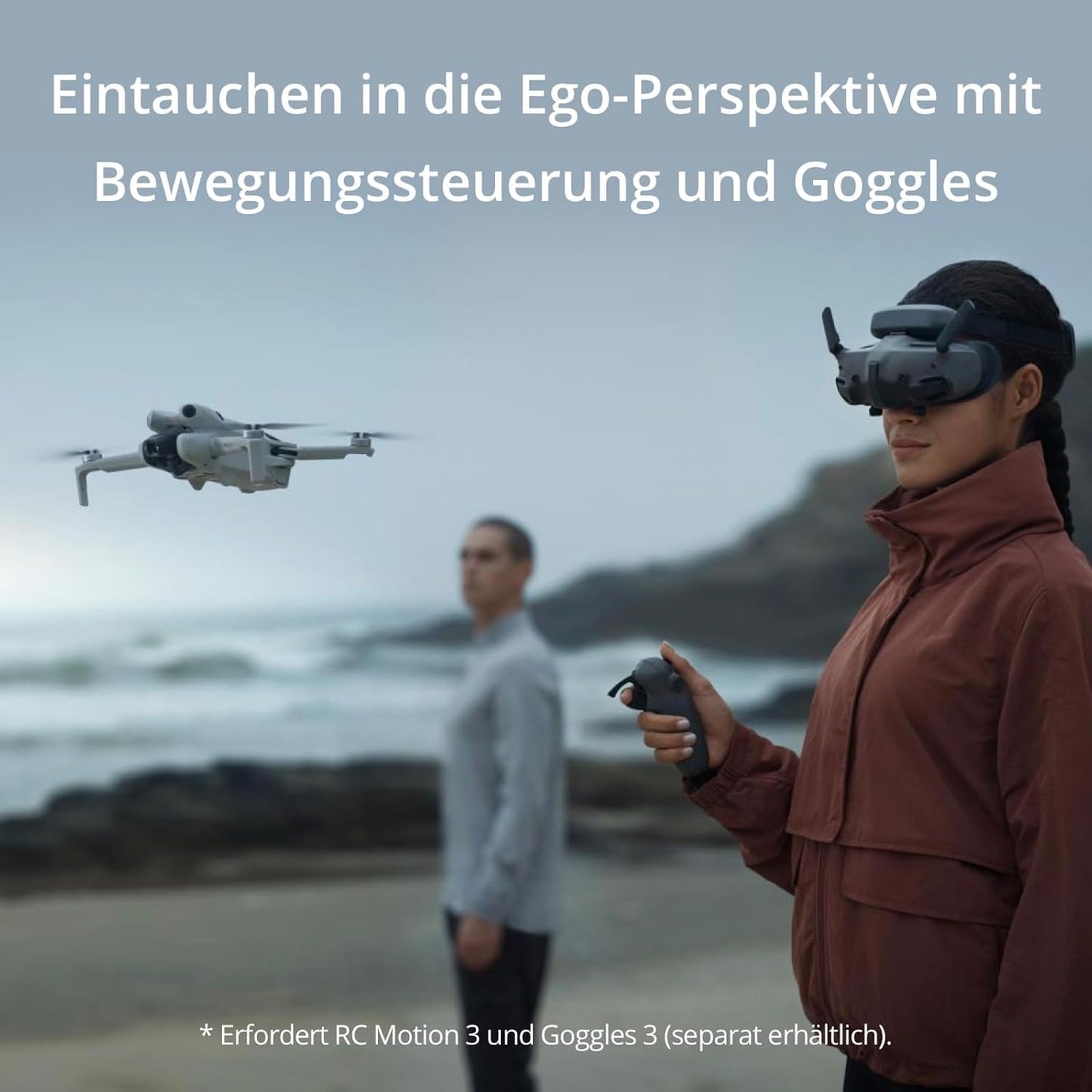 Faltbare Mini-Drohne mit 4K HDR-Kamera, 34 Min. Flugzeit, DJI Mini 4 Pro Standard (DJI RC-N2) Ohne Care Refresh
