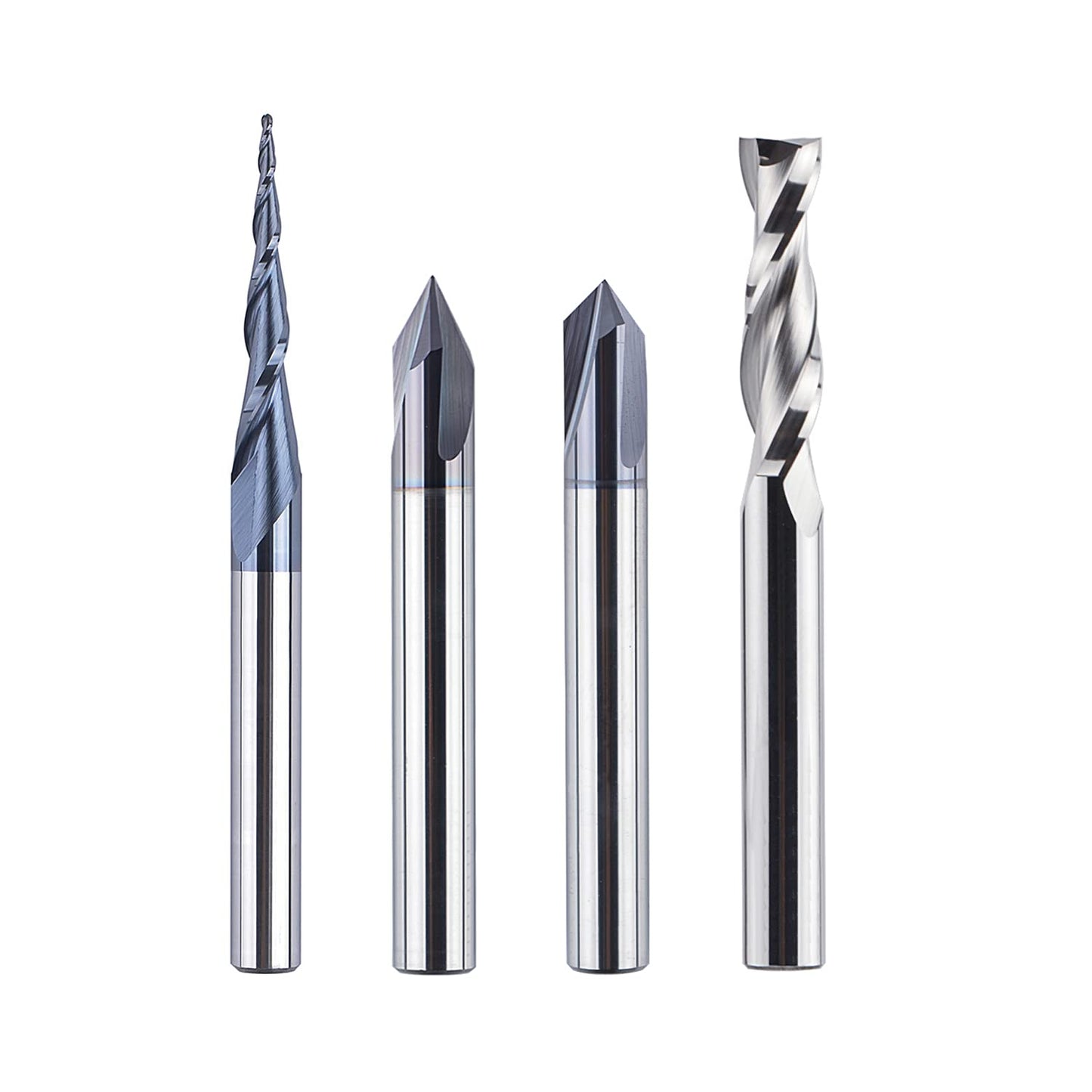 4-teiliges Fräserset für Holzgravur WD-1-2