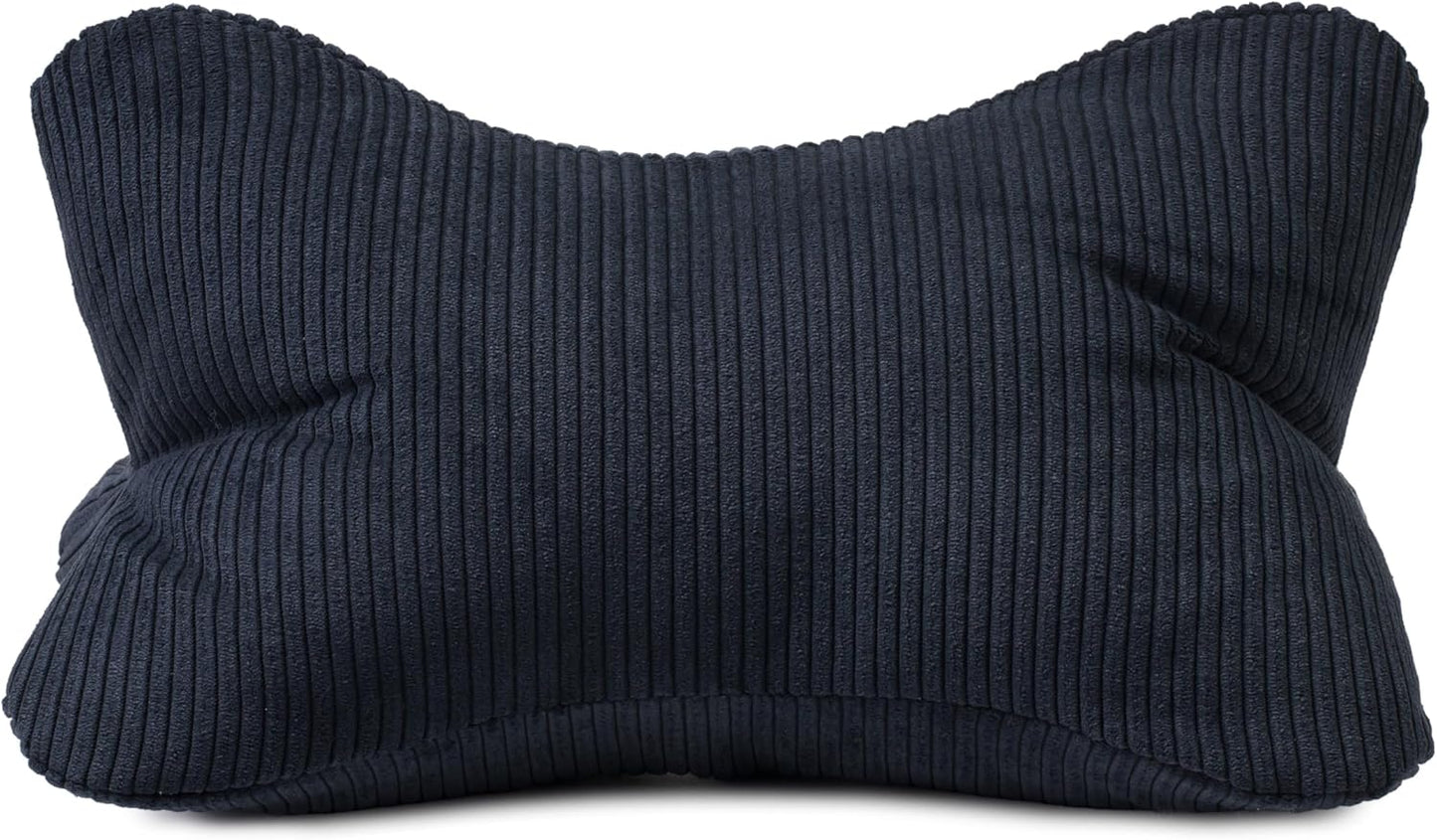 Leseknochen Capri, 40 x 25 cm Schwarz