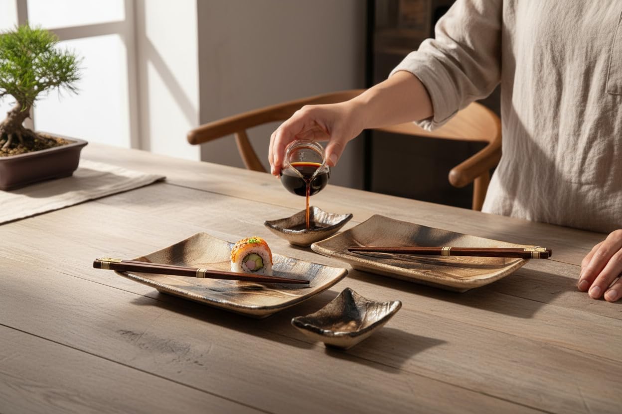 6-teiliges Sushi-Set für 2 Personen, Jellyfish