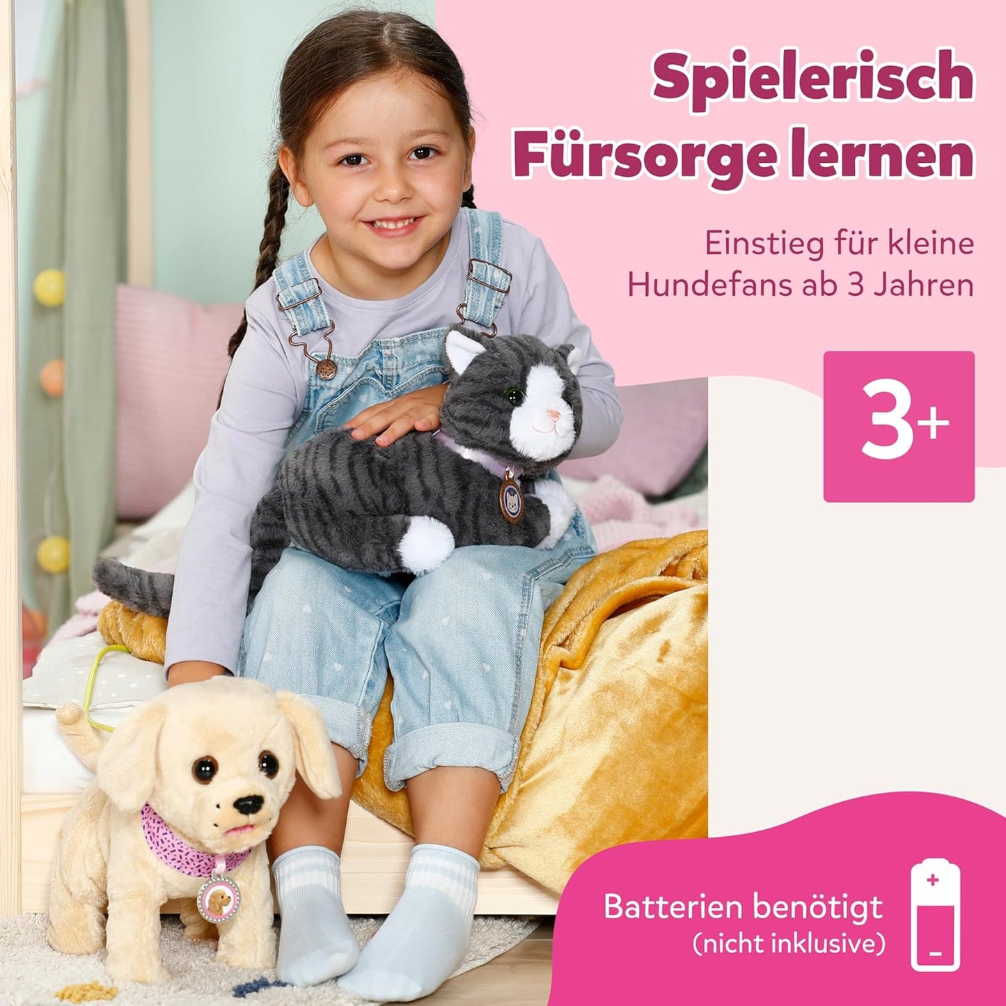 Mein Hund Lucky mit Box und 5 Funktionen