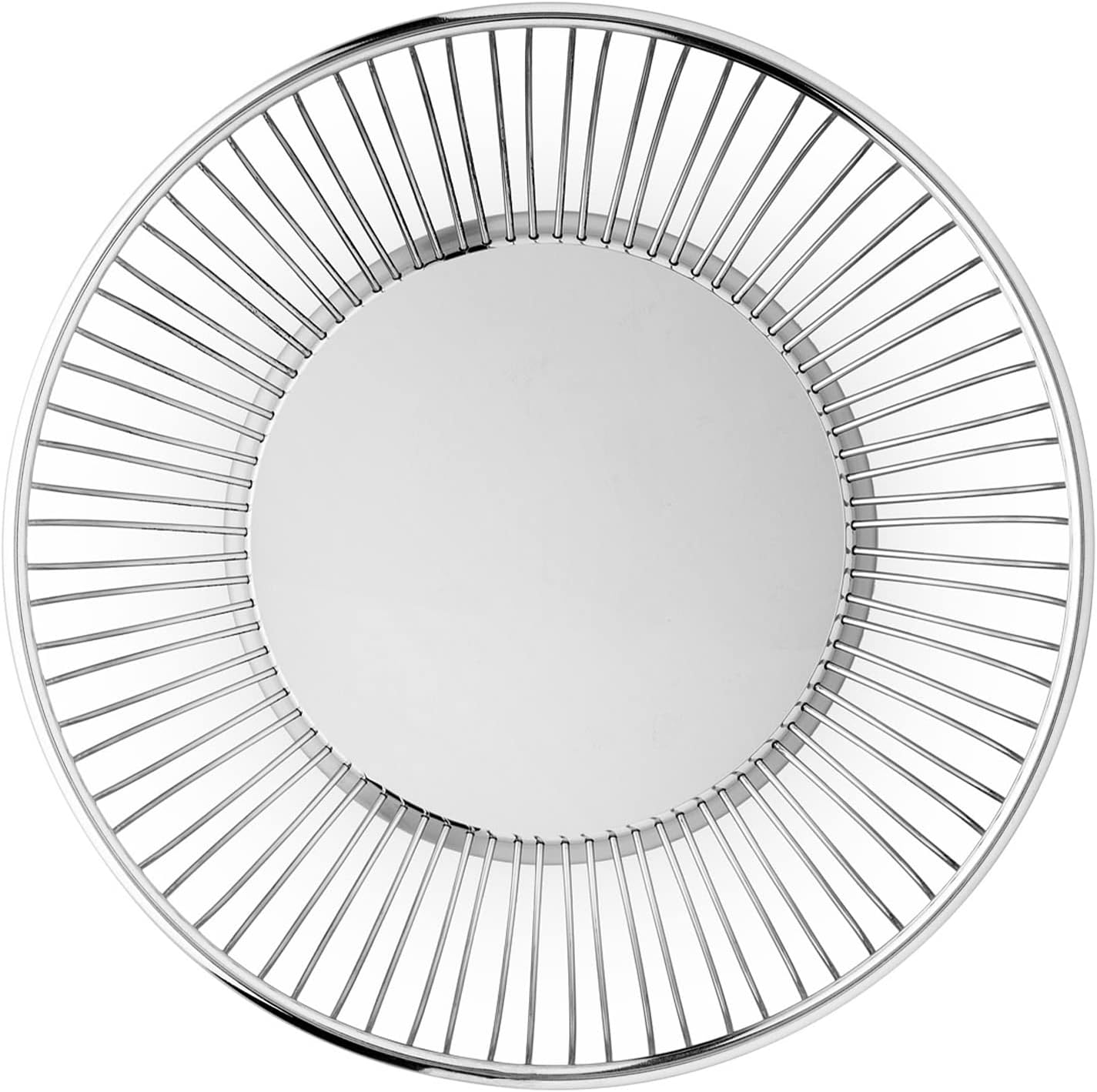 Runder Edelstahl Design-Korb, 8-Inch