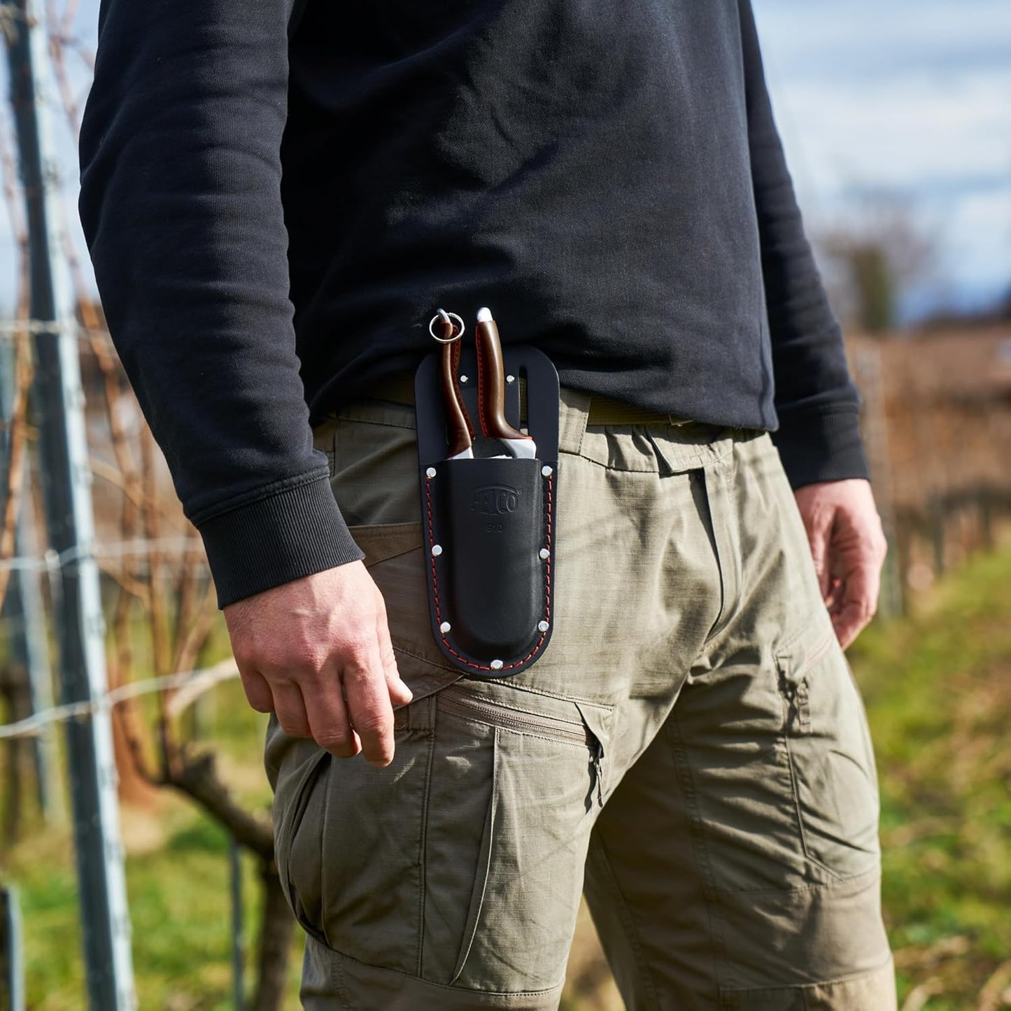 910 Black Holster für Gartenscheren