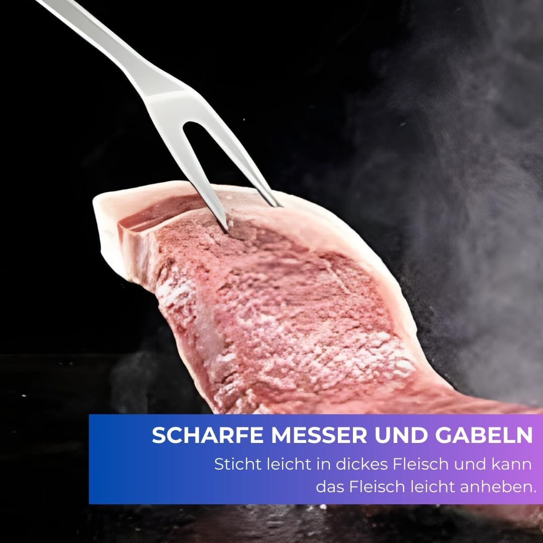 18-teiliges Grillbesteck-Set