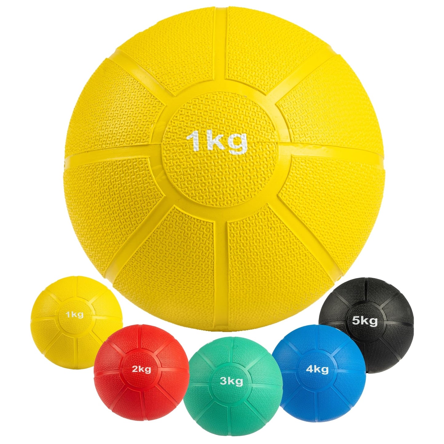 Medizinball, Gelb - 1kg