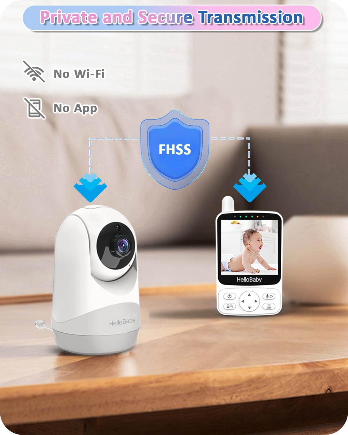 HB6240 Babyphone mit Kamera