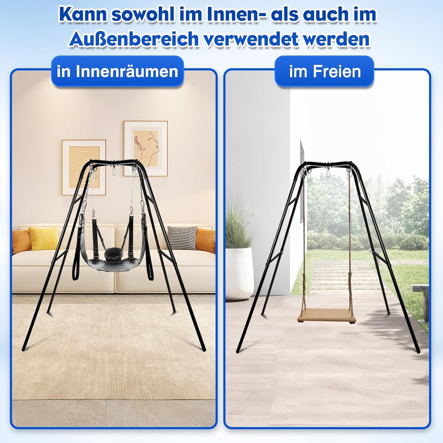Freistehender Sexschaukel-Ständer, bis 360kg