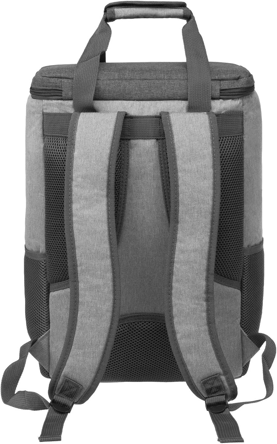 Kühlrucksack, 28 Liter - hellgrau meliert