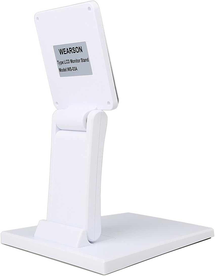 Verstellbarer LCD-Monitorständer, weiss