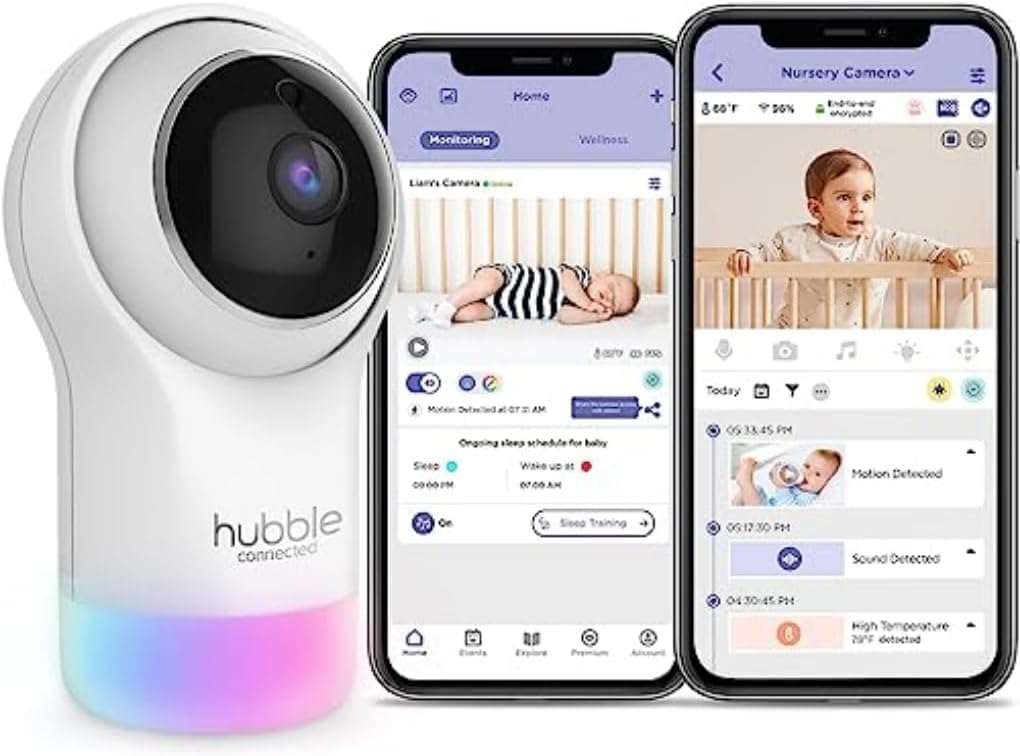 Pal Glow Babyphone mit Kamera und Nachtlicht-Funktion