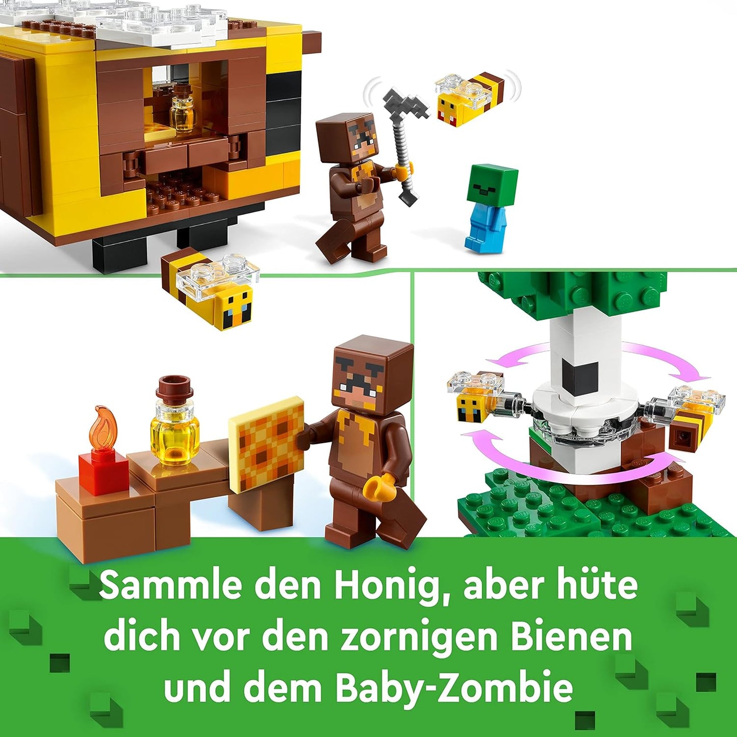 Minecraft Bienenhäuschen, Single