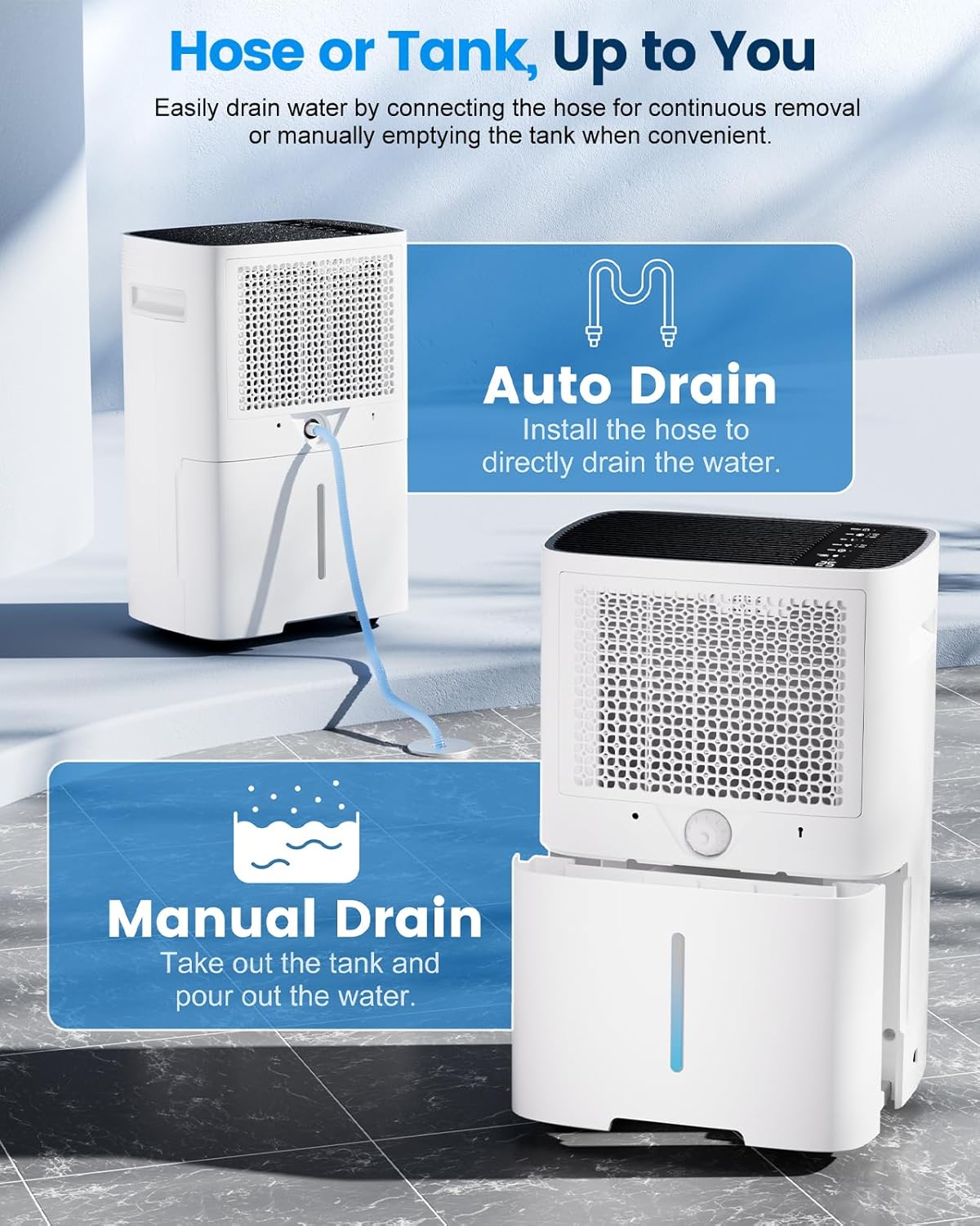 Elektrischer Luftentfeuchter, 20L-D