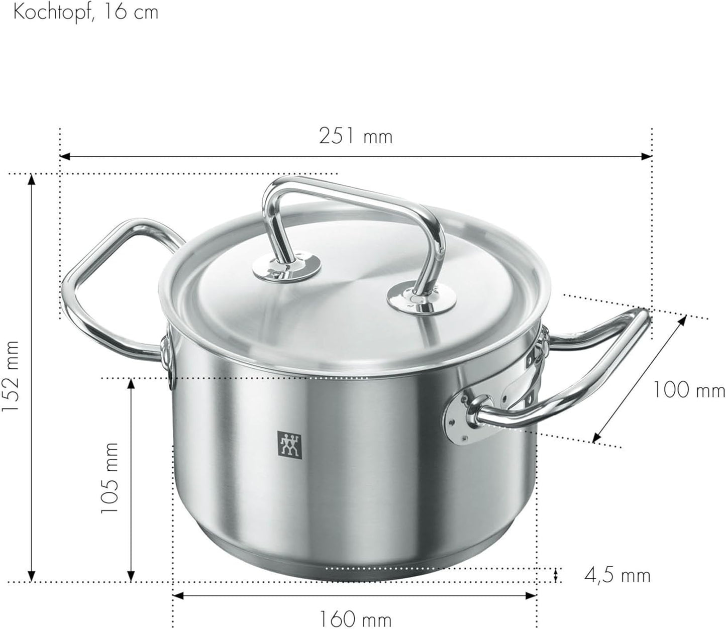 Twin Classic - Kochtopf, 16 cm