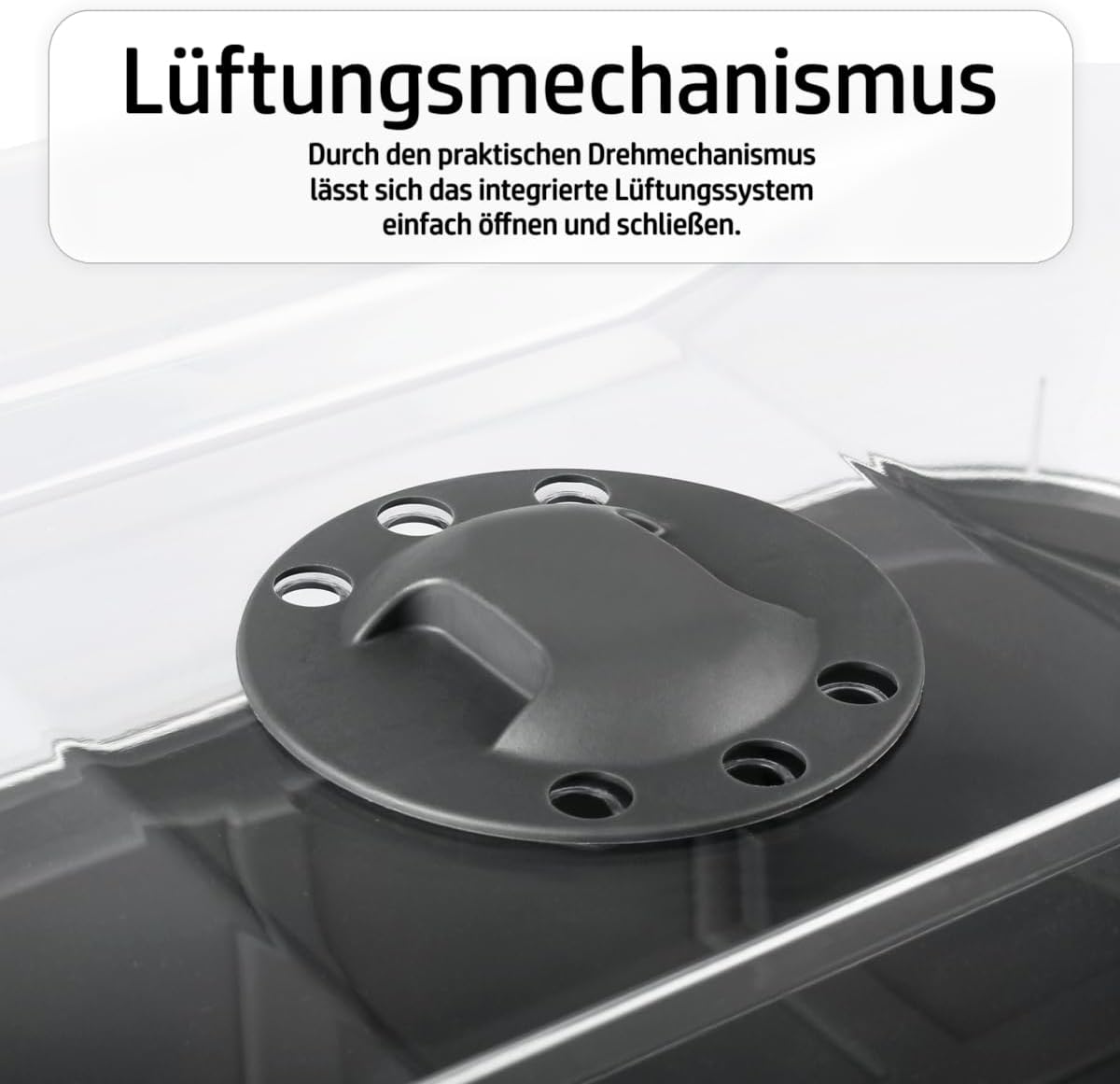 Zimmergewächshaus mit Belüftung, XL