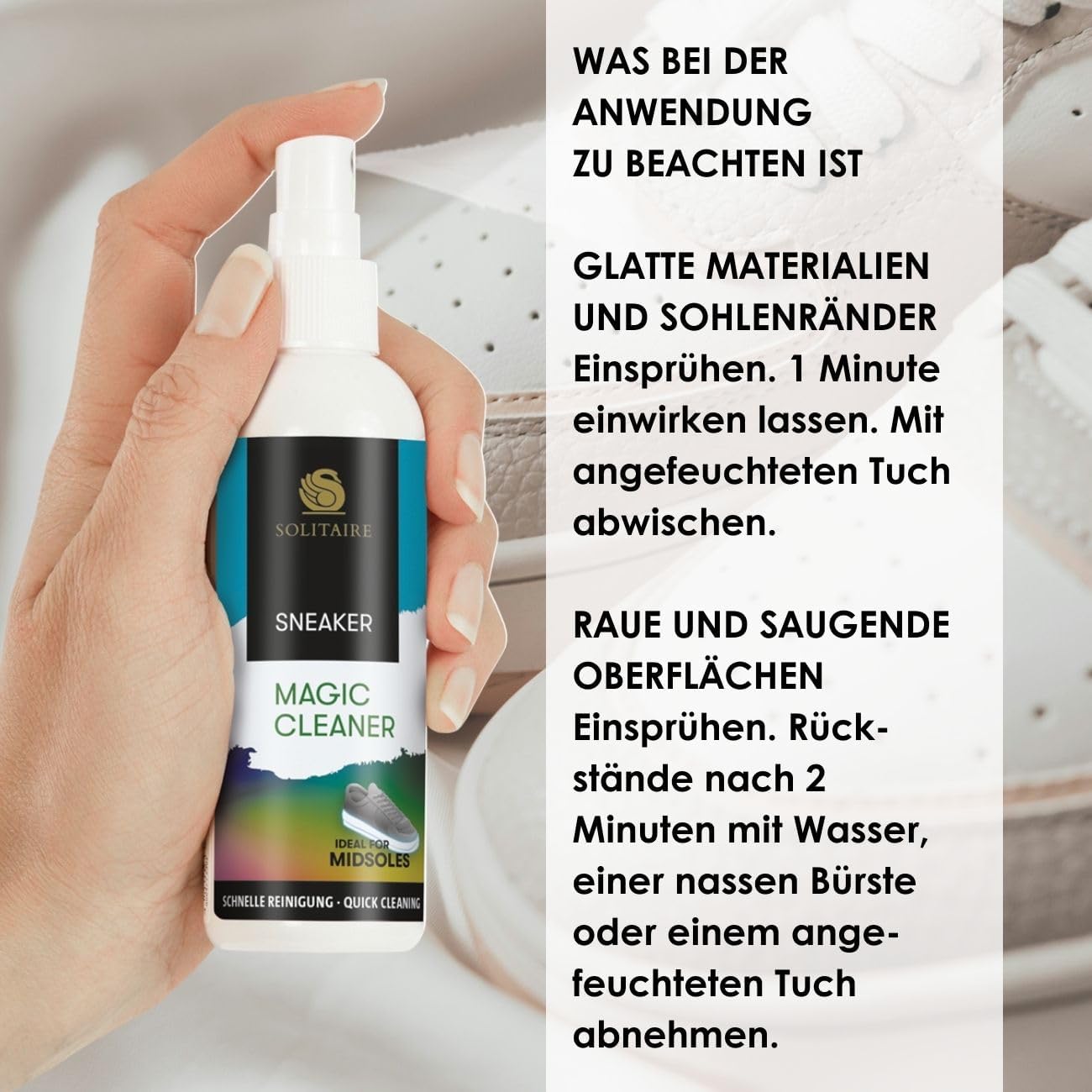 Magic Cleaner Sneaker Reinigungsset (4-teilig)