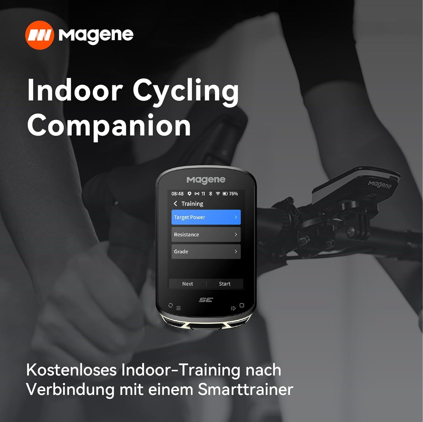 GPS Velocomputer mit Streckennavigation