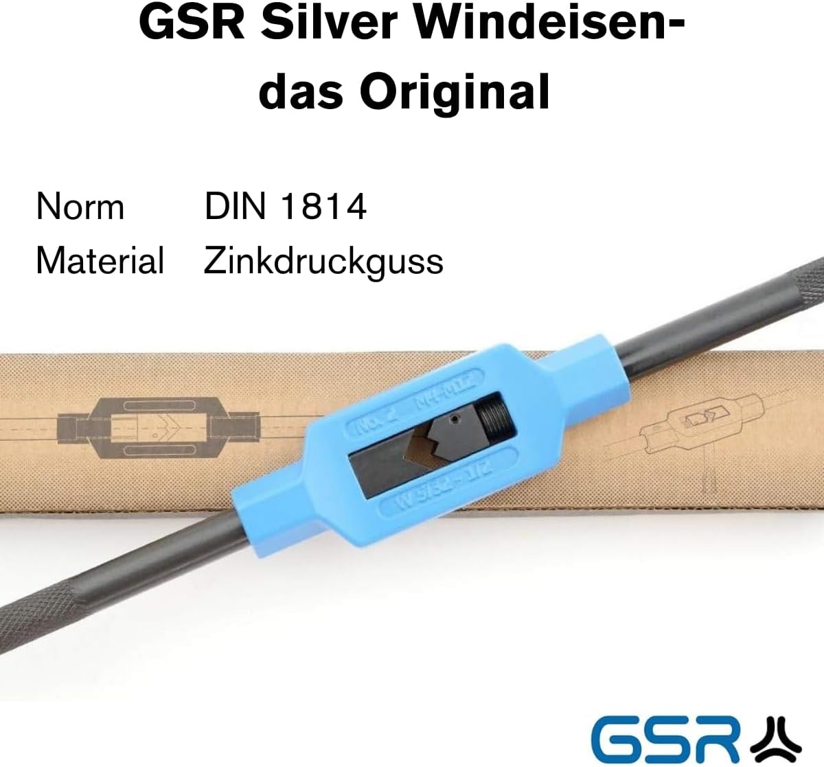 Windeisen M5-M20, ‎Nr. 3 | M5-M20 | BSW 7/32-3/4 | BSP G1/8 - 1/2