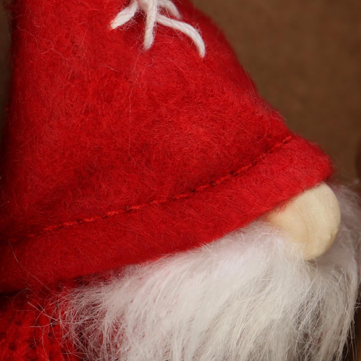 12-teiliges Weihnachtsbaum-Anhänger Set Wichtelfiguren, Big Pack A - Rot
