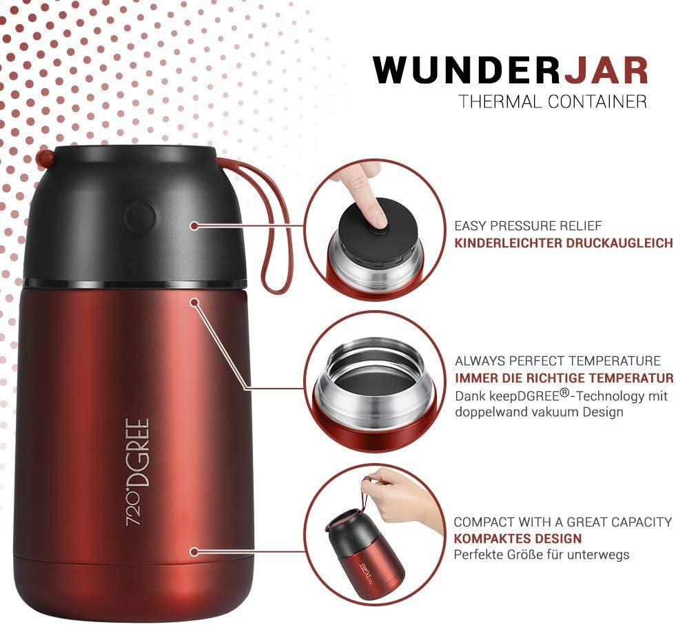 Thermobehälter, 730 ml Imperial Red | Rot