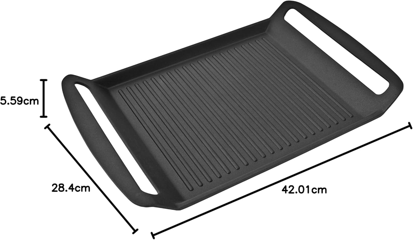 Grillplatte Marra (Aluguss, 26x23 cm, Induktion)