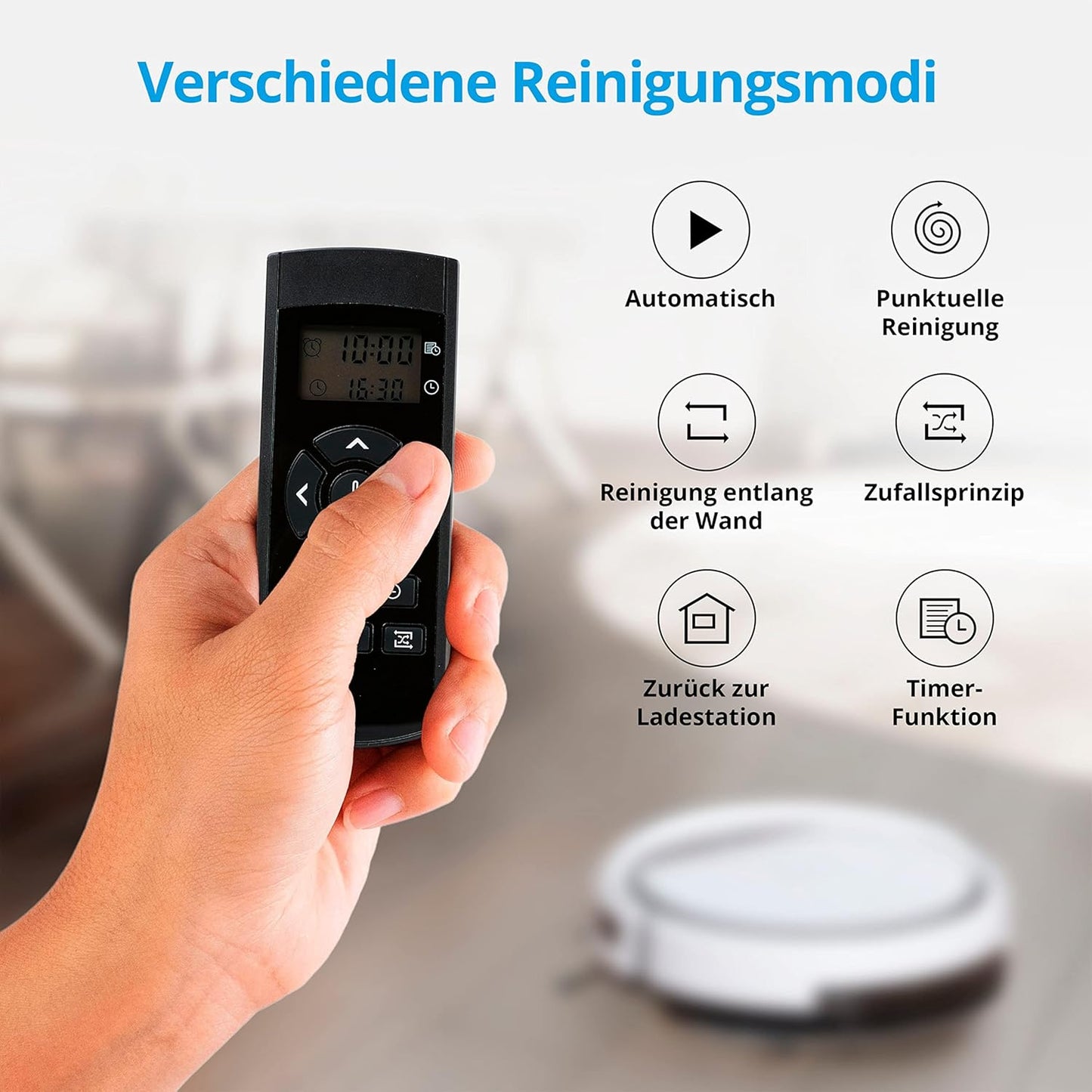 Saugroboter mit Wischfunktion E32 SW