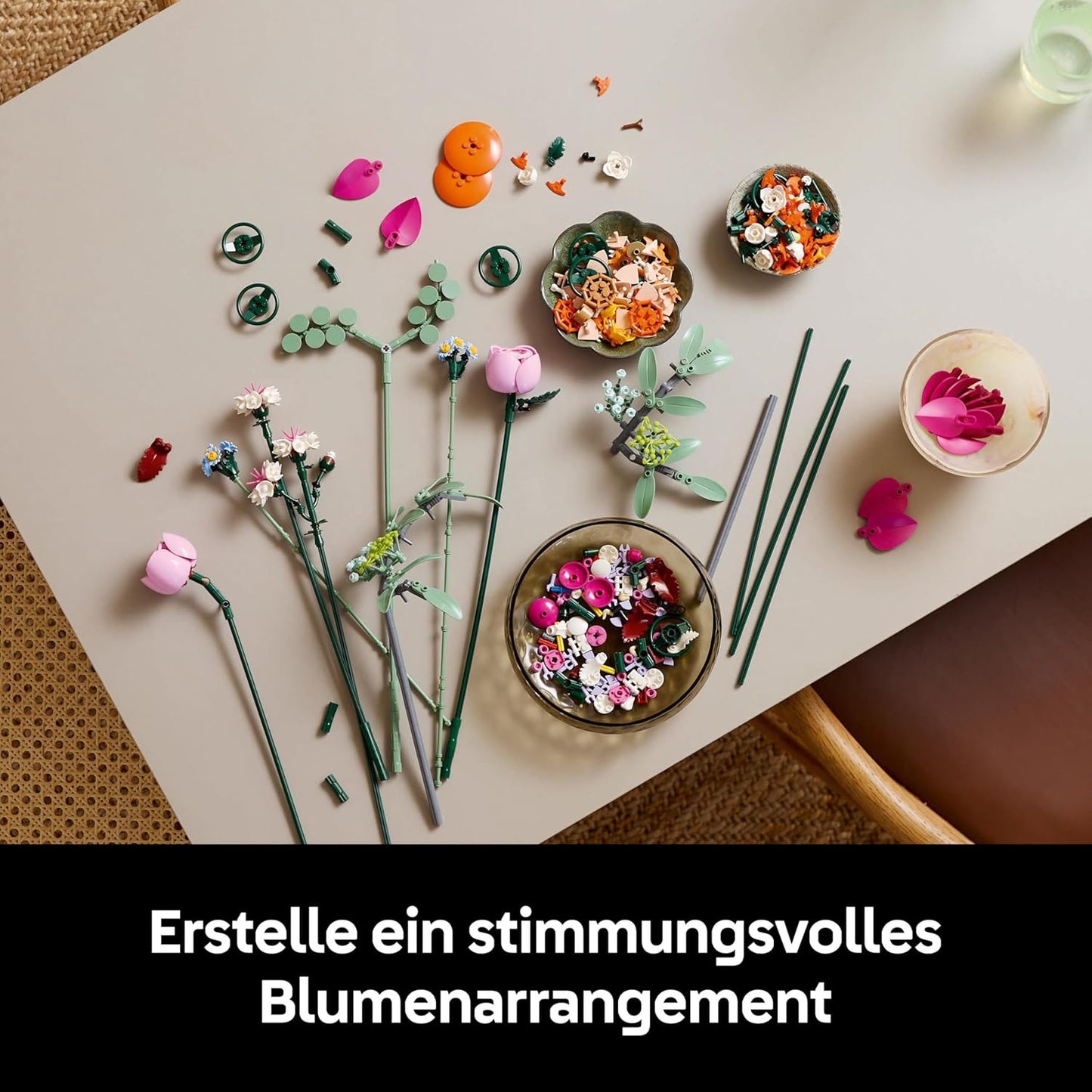 Schöner Rosafarbener Blumenstrauss