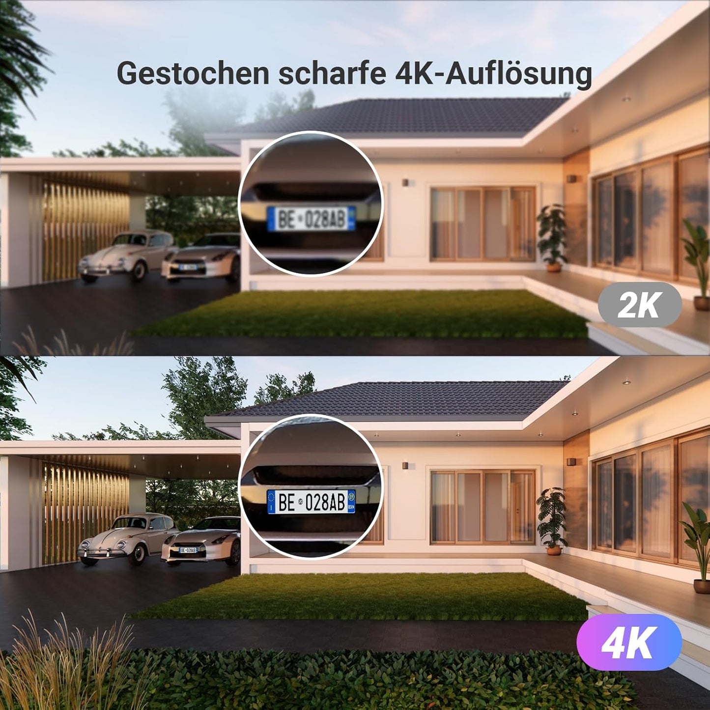 TP9 Pro 4K Türsprechanlage mit Touchscreen-Monitor, Türsprechanlage Tp9 Pro