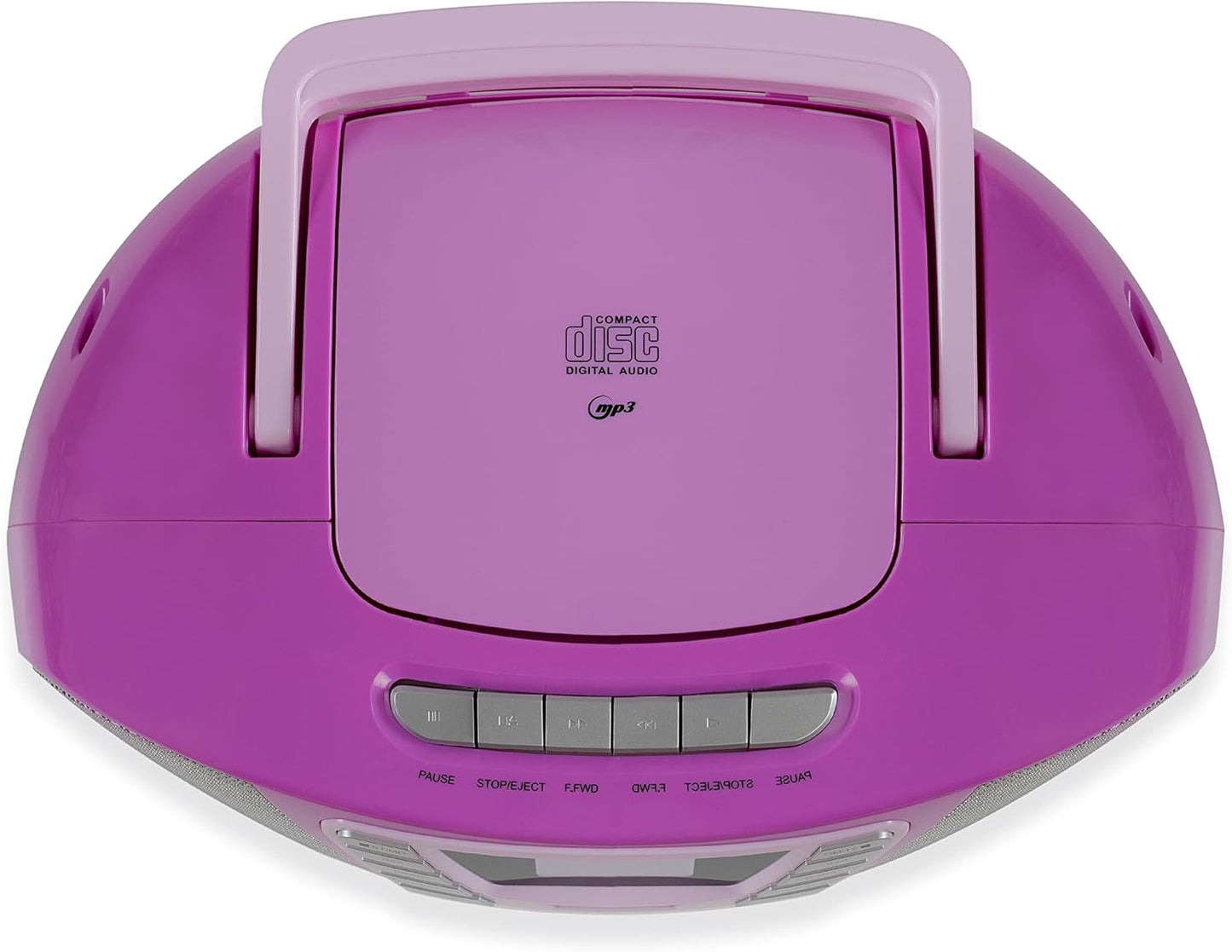 Tragbarer Kinder CD-Player mit Kassettenfach, Flieder