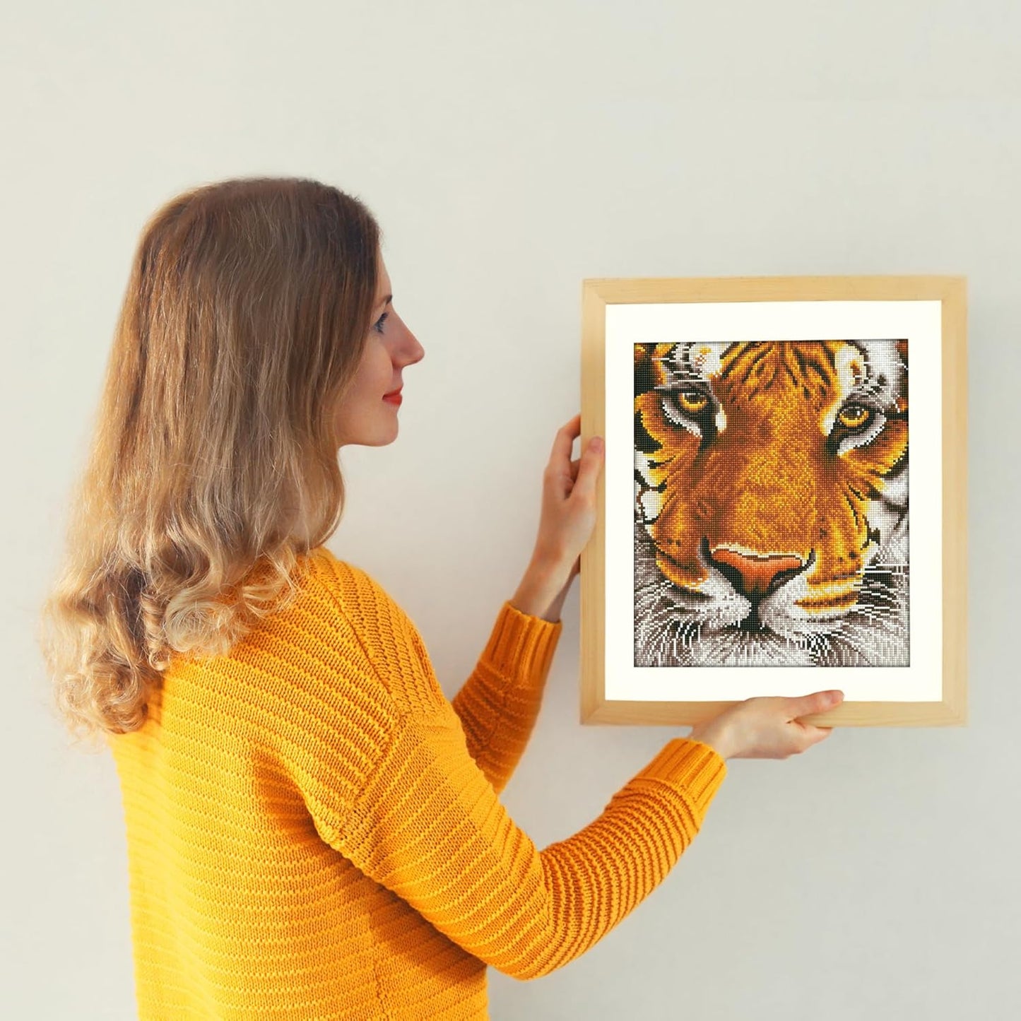 Diamond Painting Set Bengal Tiger Magie, Bengal Tiger Magie