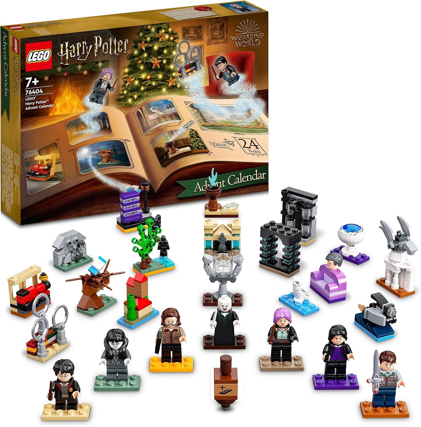 Harry Potter Adventskalender mit Brettspiel, Single