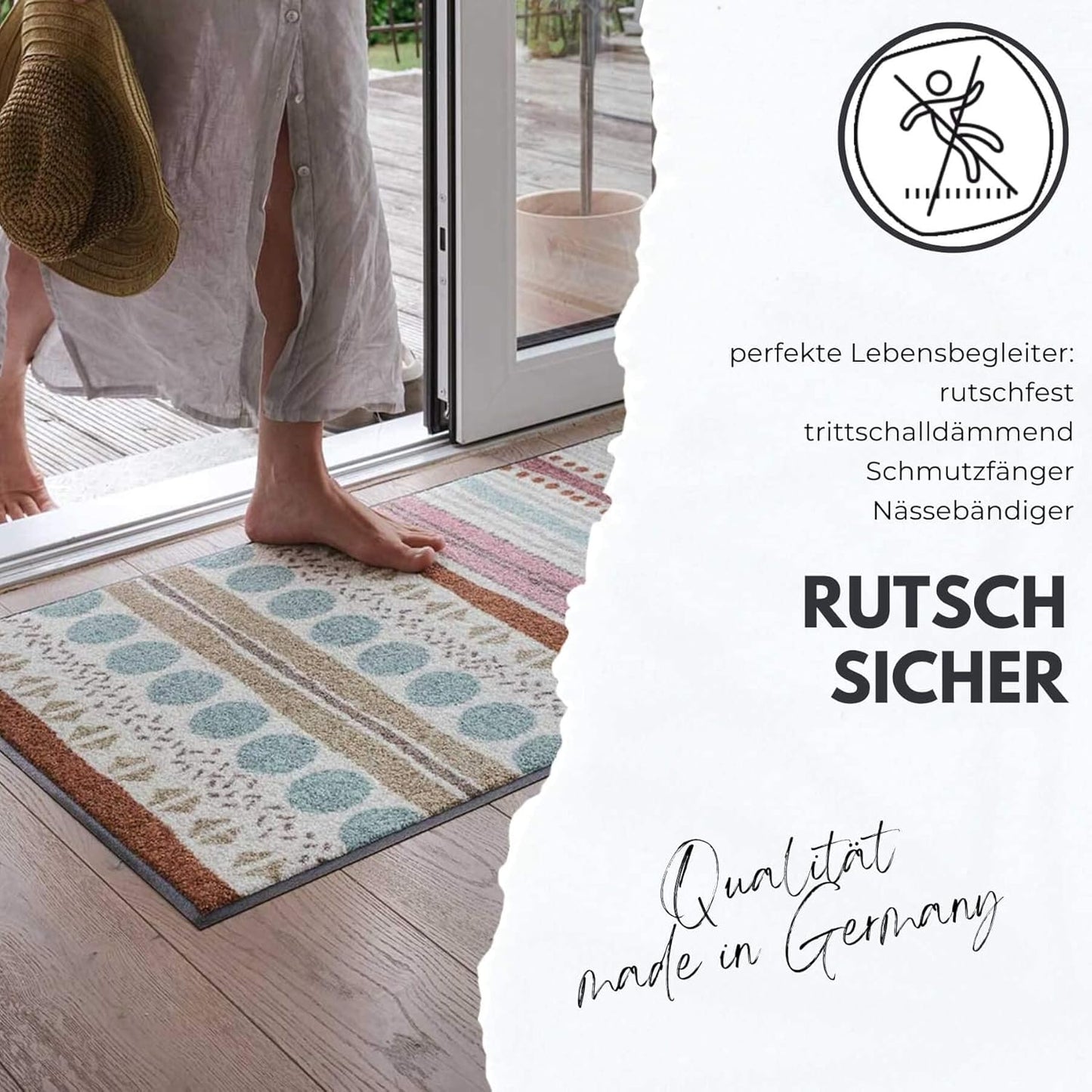 Fussmatte im Landhausstil (60x180 cm), 60x180cm