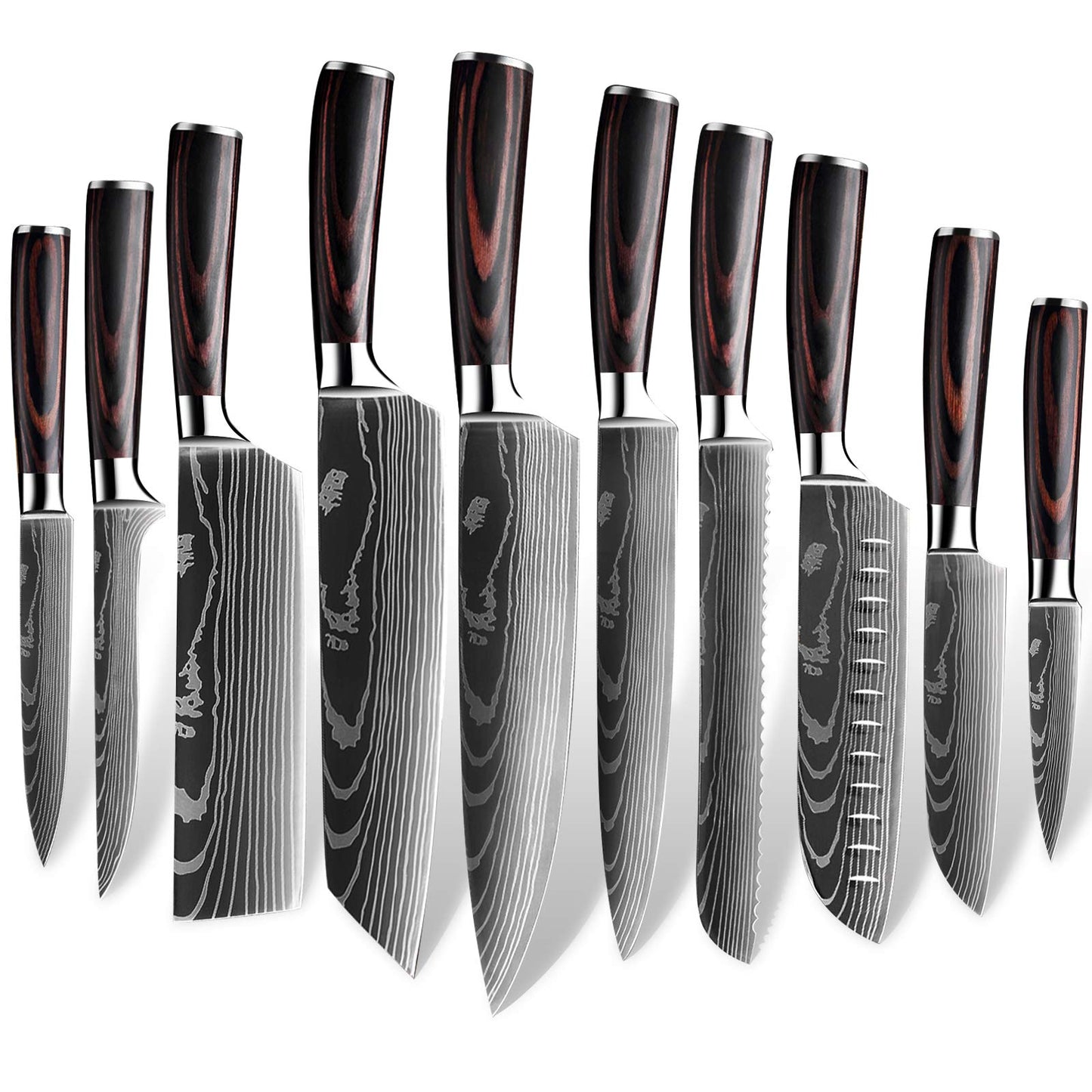 Küchenmesser-Set, 10PCS