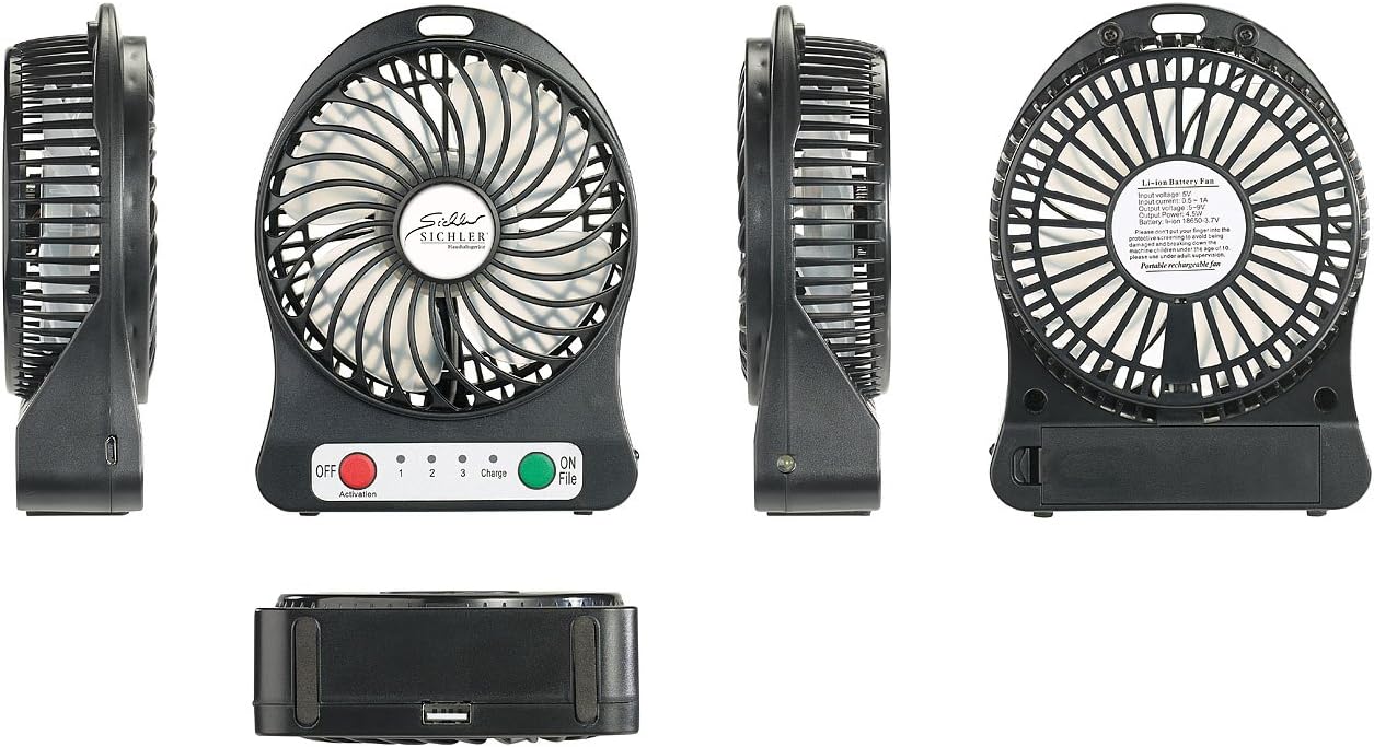 Akku-Tischventilator