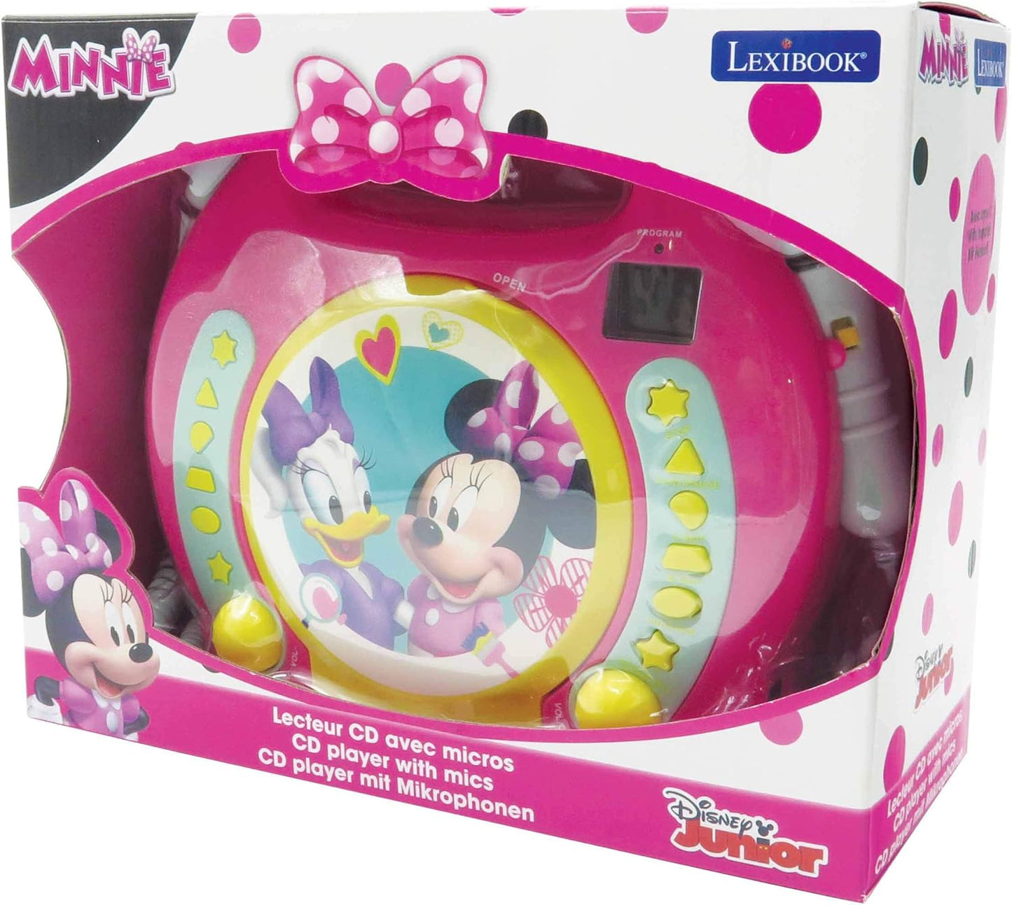 Disney Minnie CD-Spieler mit Karaoke-Funktion, Mickey Mouse