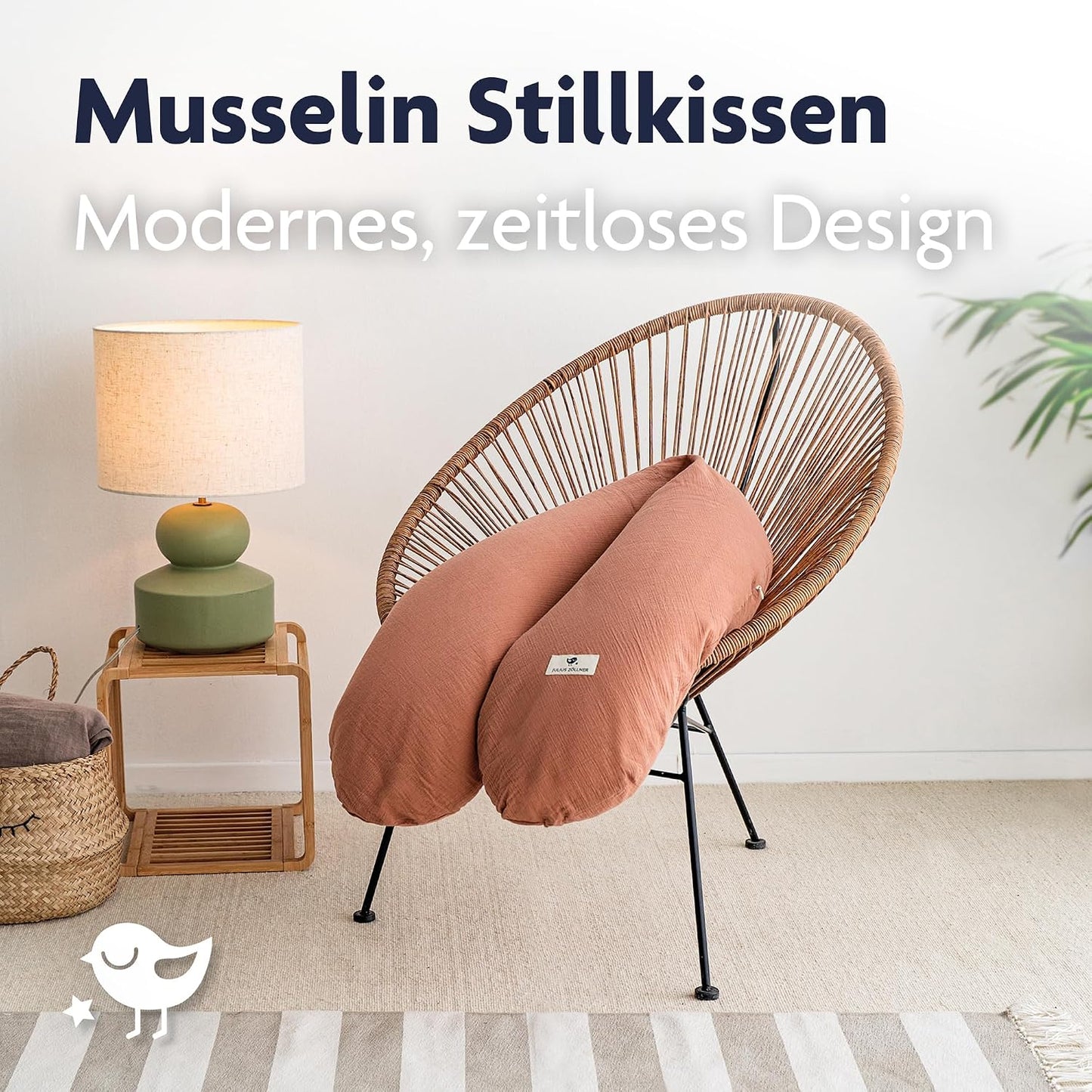 Stillkissen & Lagerungskissen aus Baumwolle, Dune