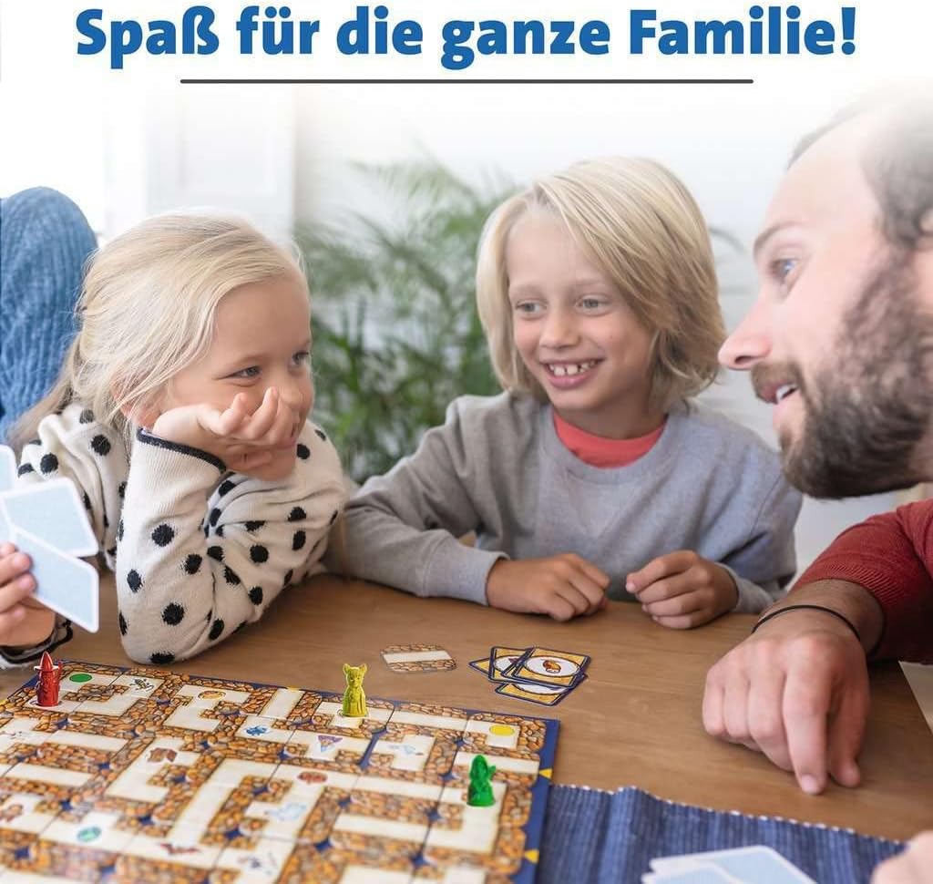 Das verrückte Labyrinth Brettspiel ab 7 Jahren