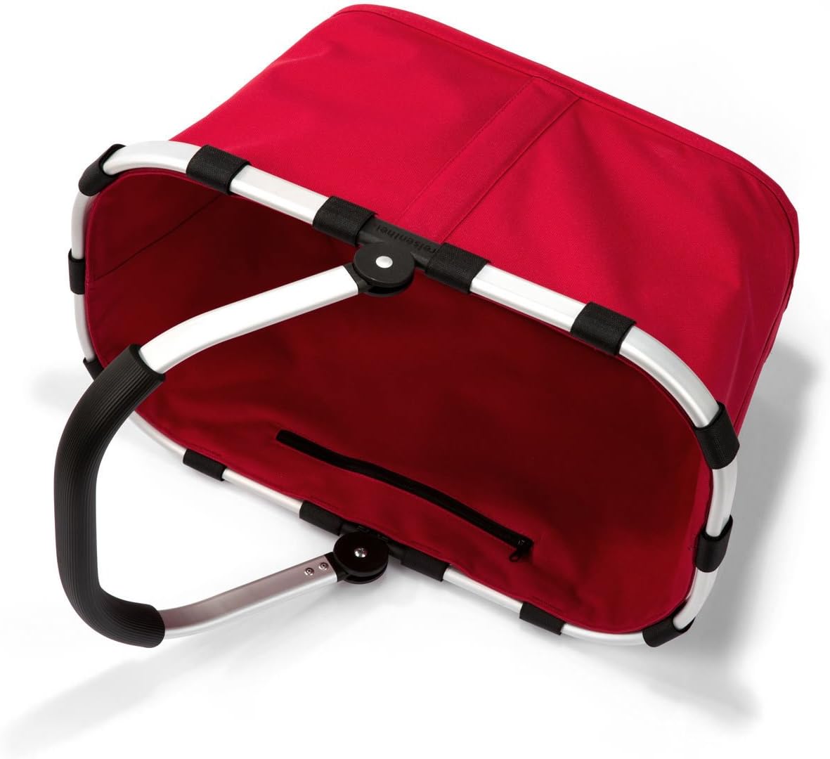 Carrybag + Coolerbag - Einkaufskorb-Set, Red + Black