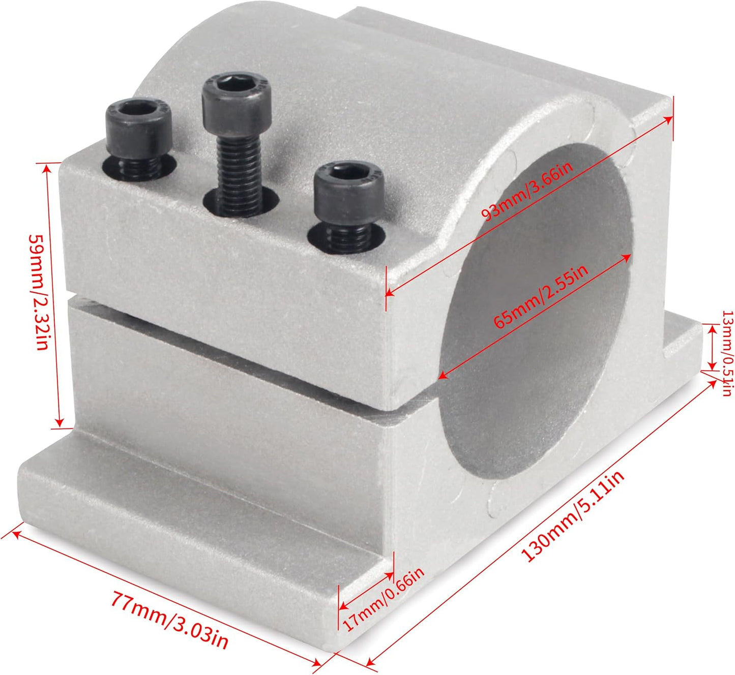 Spindelmotor Halterung JJ-65, 65mm