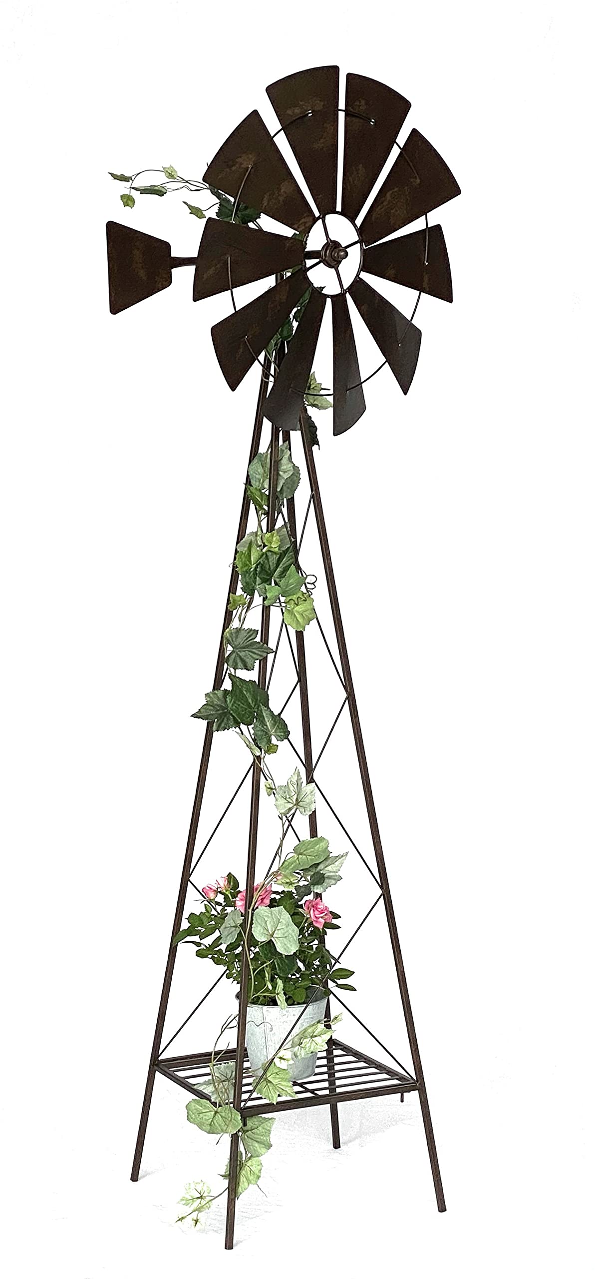 Gartenstecker mit Windrad