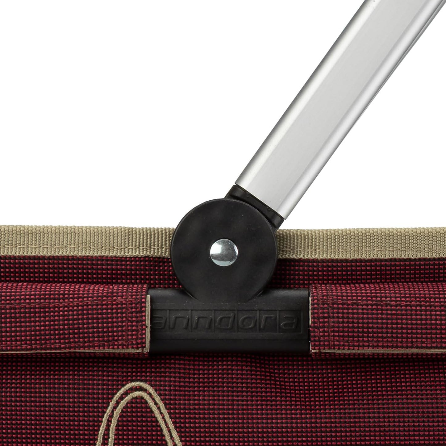 Einkaufskorb RUBY RED, Rubinrot