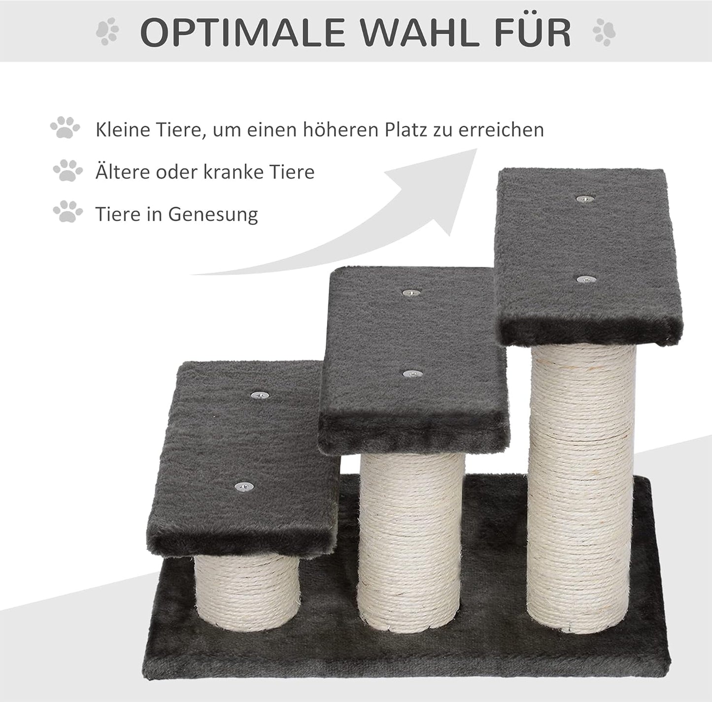 Katzentreppe mit 3 Stufen