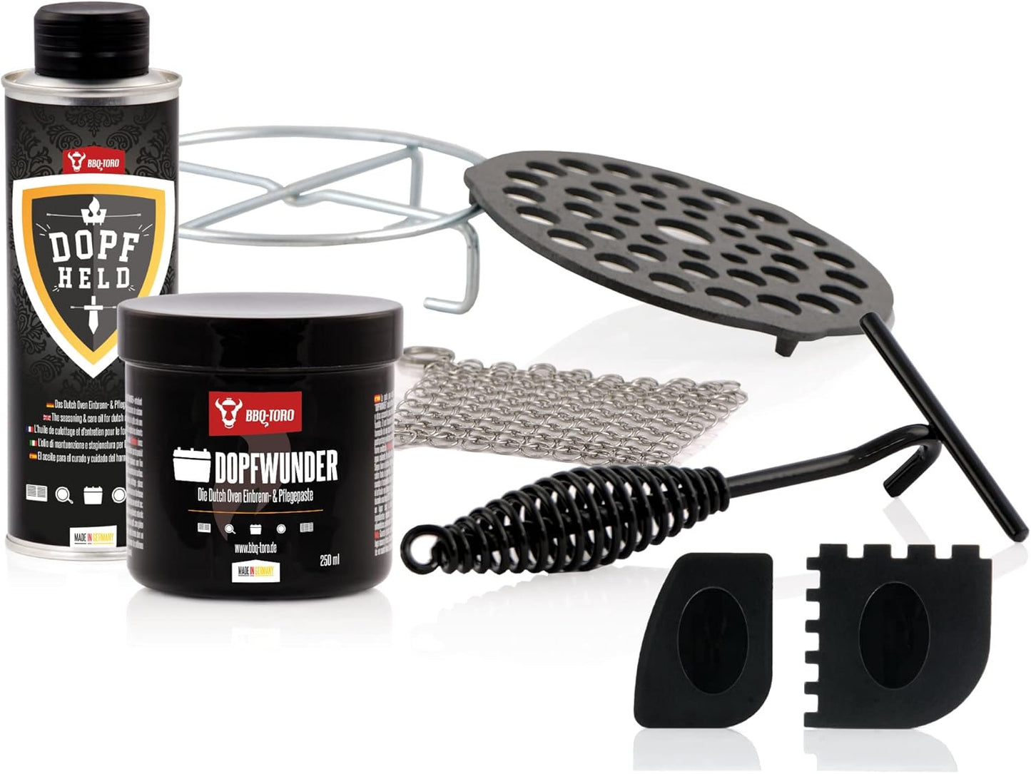 8-teiliges Dutch Oven Zubehör-Set