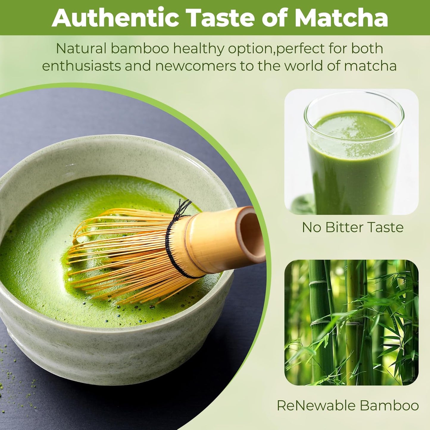 5-teiliges Matcha-Set