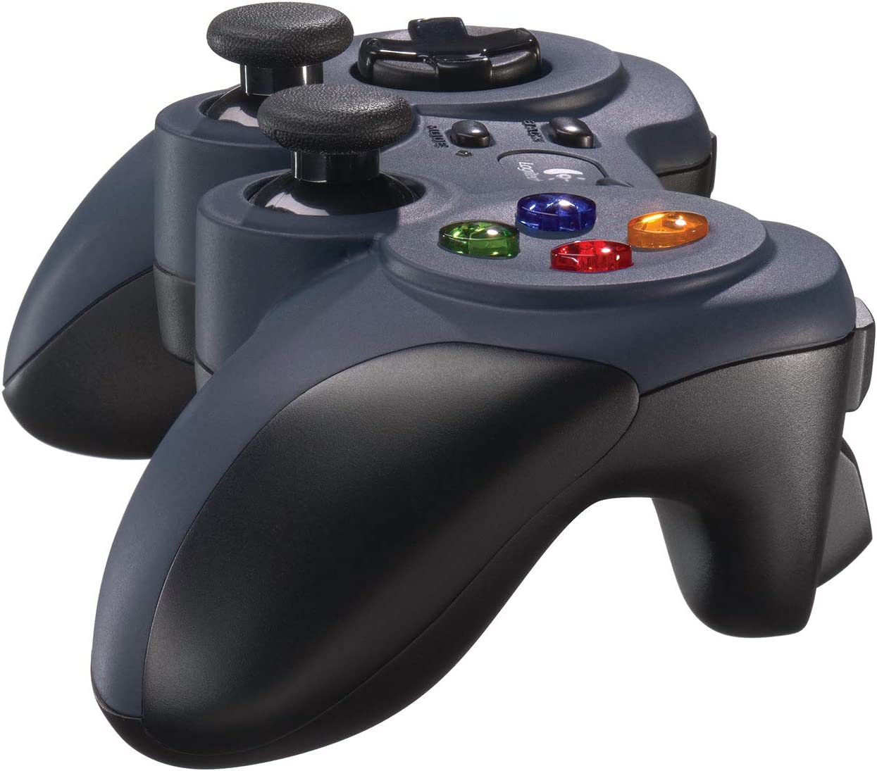 F310 Gamepad Corded, Blau/Grau