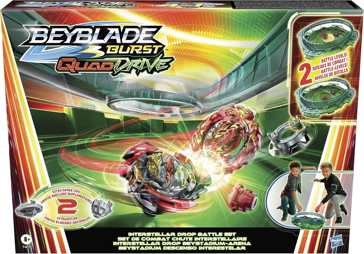 QuadDrive Interstellar Drop Battle-Set (ab 8 Jahren), Beystadium-Arena