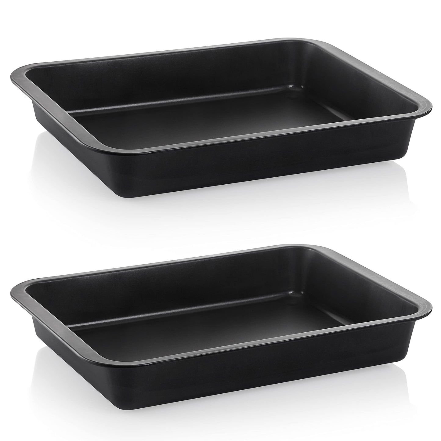 2er-Set Auflaufform, 2 x Ofenform XL, gross tief