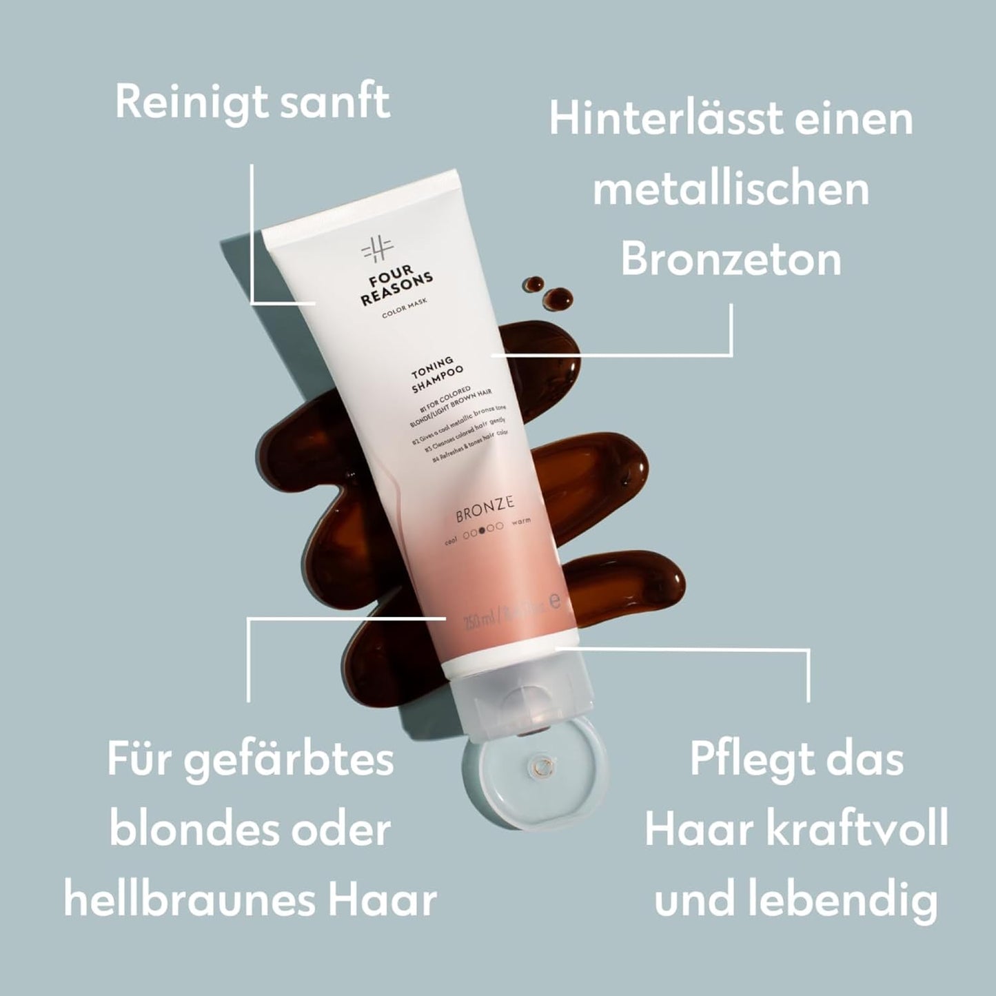 Haartönung Conditioner - Bronze, Bronze