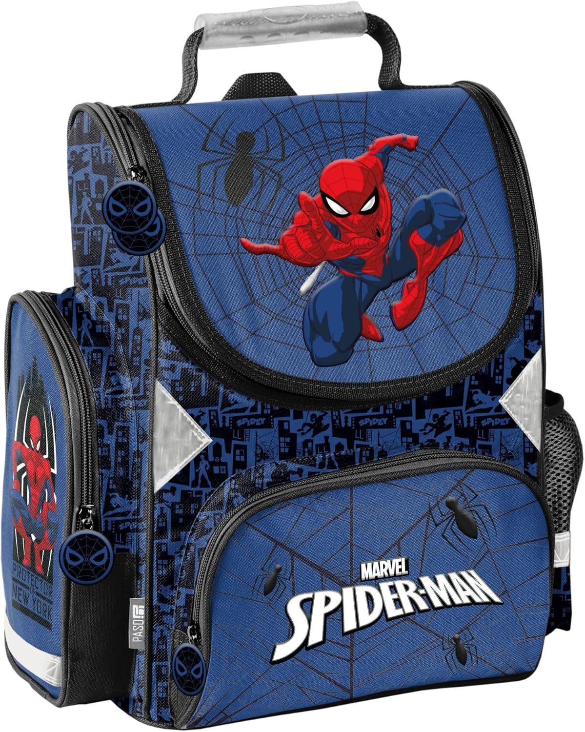 3-teiliges Schulranzen-Set Spider-Man mit Federmappe & Geldbörse, Spider-man